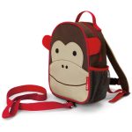 Skip Hop Zoo Let Monkey Backpack Brown
