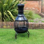 Kingfisher Bronze Chiminea Brown