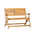 Atlantic 2 Seater Natural Bench Natural