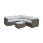 Royal Craft Marlow Aluminium Corner Set Grey