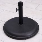 Royal Craft 15kg Black Concrete Parasol Base Black