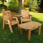 Charles Taylor Angled Wooden Twin Companion Set Natural