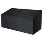 Garland 3 and 4 Seater Black Bench Cover Black