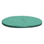 Garland 4 to 6 Seater Round Table Top Fabric Cover Green