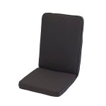 Glendale Low Recliner Charcoal Seat Pad Black