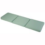 Glendale 3 Seater Bench Cushion Seat Pad in Misty Jade Green