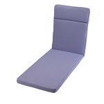 Glendale Sun Lounger Purple Heather Cushion Seat Pad Purple