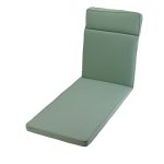 Glendale Sun Lounger Misty Jade Cushion Seat Pad Green