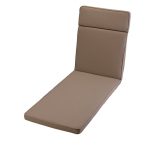 Glendale Sun Lounger Stone Cushion Seat Pad Beige