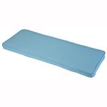 Glendale 2 Seater Bench Cushion Seat Pad in Placid Blue Blue
