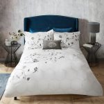 Emma Willis Kyoto Garden 100% Cotton Reversible Duvet Cover and Pillowcase Set Silver