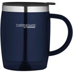 ThermoCafe 450ml Blue Translucent Travel Mug Blue