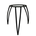 Gardeco 60cm Strong Stand for Large Clay Chimineas Black