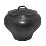 Cast Iron Medium Cooking Pot Black