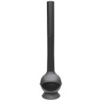 Gardeco Kaska Cast Iron Chiminea Black