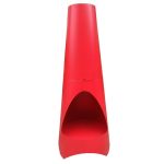 Gardeco Oslo Red Steel Chiminea Red