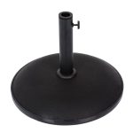 25kg Concrete Parasol Base Black