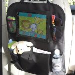 Clippasafe Seat Back Organiser With Tablet Pocket Black