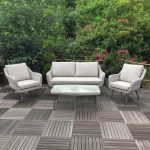 Royal Craft Seychelles 5 Seat Conversation Set Grey