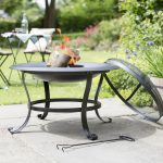 La Hacienda Boston Steel Fire Pit Black