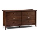 Minuet 6 Drawer Dresser Natural