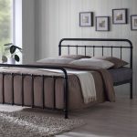 Time Living Miami Metal Bed Frame Cream