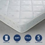 Fogarty Little Sleepers Anti Allergy Open Coil Mattress White