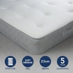 Fogarty Traditional Open Coil Mattress White