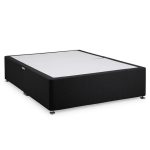 Dunelm Classic Linen Divan Base – Charcoal Charcoal