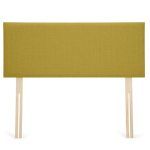 Dunelm Linen Plain Headboard Olive (Green)