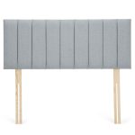 Dunelm Linen Stripe Headboard Duck Egg (Blue)