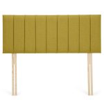 Dunelm Linen Stripe Headboard Olive (Green)