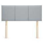 Dunelm Linen Vertical Panel Headboard Duck Egg (Blue)