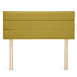 Dunelm Linen Horizontal Panel Headboard Olive (Green)