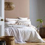 Bianca Cotton Casual Diamond White 100% Cotton Duvet Cover and Pillowcase Set White