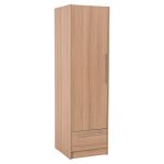 Trio Oak Nursery Wardrobe Natural