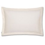 Bianca Cotton Plain Dye Oxford Cream Pillowcase Cream