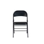 Rory Folding Chair – Black Black