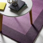Borders Rug Purple