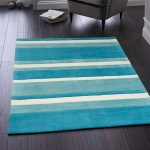 Boston Stripe Rug Blue