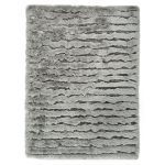 Carved Glamour Rug Grey