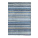 Fine Stripes Rug Blue