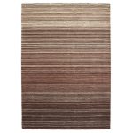 Fine Stripes Rug Brown/Natural