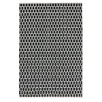 Riyad Black and Light Cream Rug Black