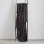 Waffle 130cm x 180cm Throw Charcoal (Grey)