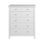 Shaker White 6 Drawer Chest White