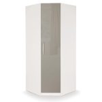 Bayswater Corner Wardrobe Grey