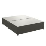 Universal Chenille Divan Base – Charcoal Charcoal