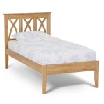 Autumn Hevea Wooden Bed Natural