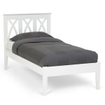 Autumn Hevea Wooden Bed White